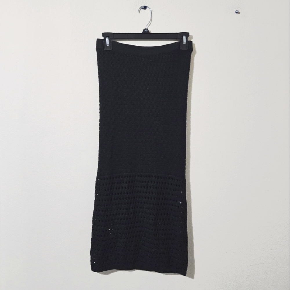 Nine West Crochet Knit Skirt